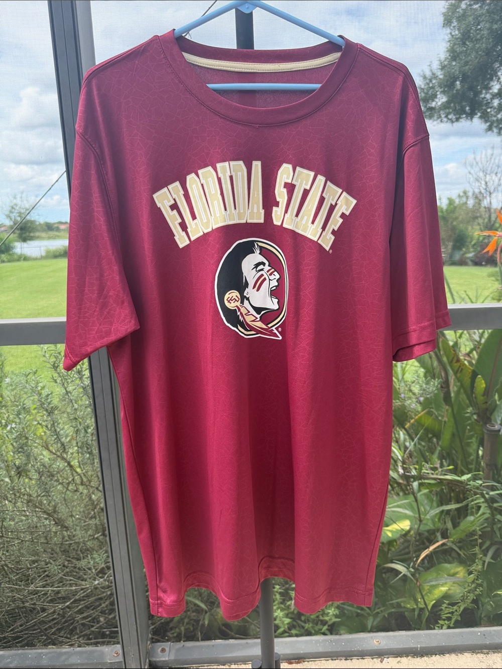 Rivalry Threads Garnet Florida State Graphic Tee